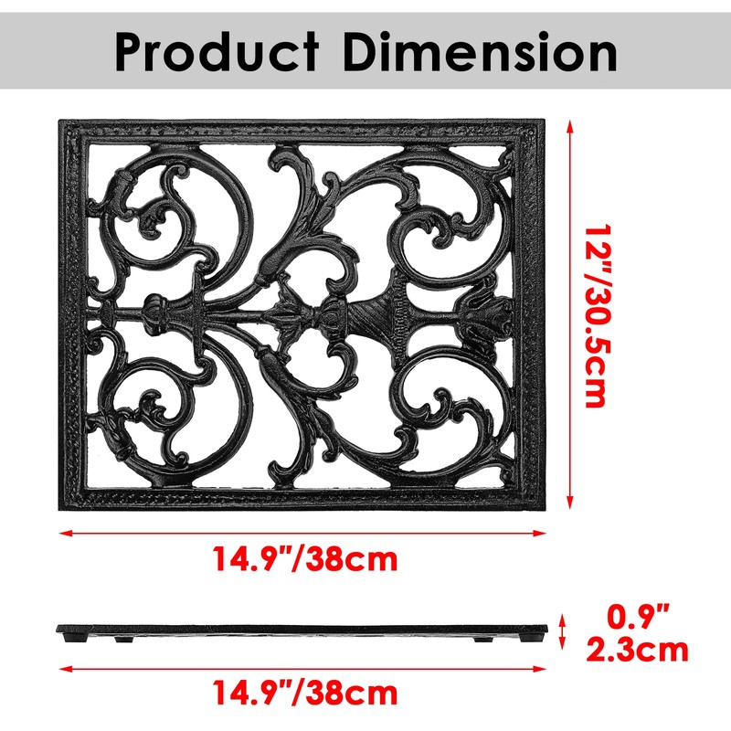 Sumnacon Extra Large Trivets for Hot Dishes,14.9 x 12 Inch