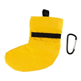 Namvo Funny Golf Ball Bag Tee Pouch Hanging Clip Buckle Novelty Accessory Portable Yellow 23x15cm Golf Gifts Men Women Lovers Storage Carrier Holder