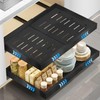 Telescopic Drawer for Gluing, Pack of 2 Extendable Kitchen Drawers,