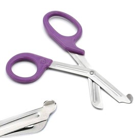 Paramedic Utility Purple Bandage First AID Trauma EMT EMS Shears Scissors 5.5 INCH Stainless Steel (PC Brand)