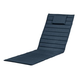 Classic Accessories Storigami Water-Resistant 80 x 26 Inch Chaise Lounge Cushion, Heather Indigo