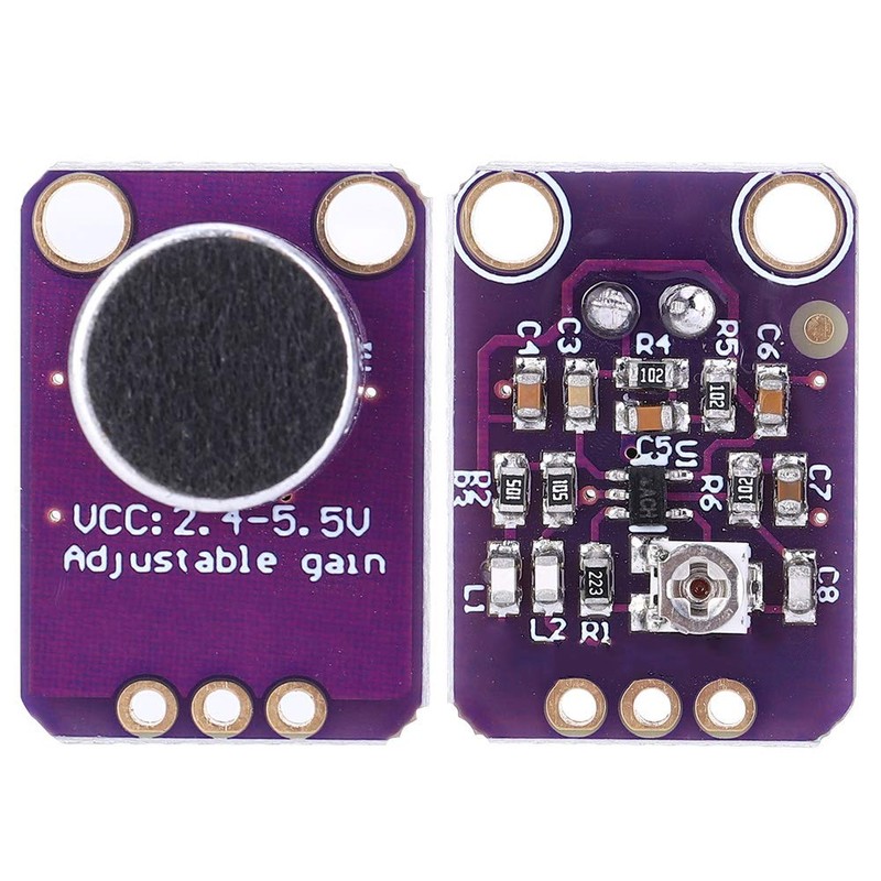 Electret Microphone Amplifier Module GY-MAX4466 Breakout Sensor Adjustable Gain CMA-4544PF-W