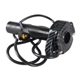 Surron Throttle Handle Imitation Carbon Fiber Throttle Grips Quick Twister with Throttle Cable Throttle Kit for Electrice Dirt Bike Sur-Ron/Surron/Light Bee/Sur Ron S/Surron X / X160 / X260