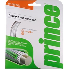 Prince Topspin 12,2M White 1,38 - Weiß mm String Set - 1,38 mm