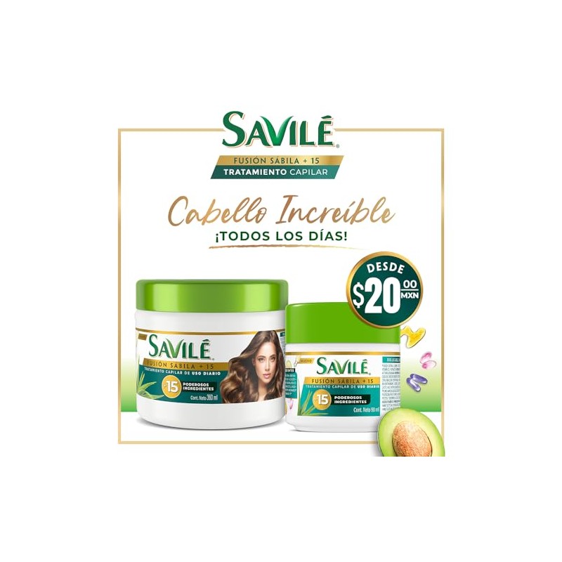 Savilé Fusion Tratamiento Acondicionador, 360 ML