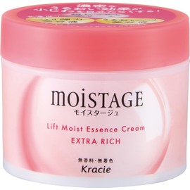 MOISTAGE LIFT Essence Cream Super Moist 3.5 oz (100 g) | Dried Fine Lines, Retinol, Niacinamide, Hyaluronic Acid
