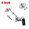 Storm Hook, Cabin Hook 304 Stainless Steel Helter Locking Door