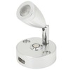 RV Reading Light 3500K 3‑Color Aluminium Alloy Adjustable Angle 12V‑24V