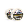 ADHES No Noise Clear Packing Tape, 36 Rolls, 1.88 Inch