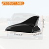 AMSPRAC Shark Fin Antenna Cover,Car Roof Antenna Caps Compatible with
