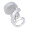 Desktop Suspended Gyroscope Reduce Anxiety Silver Bead Aluminium Alloy Rotating