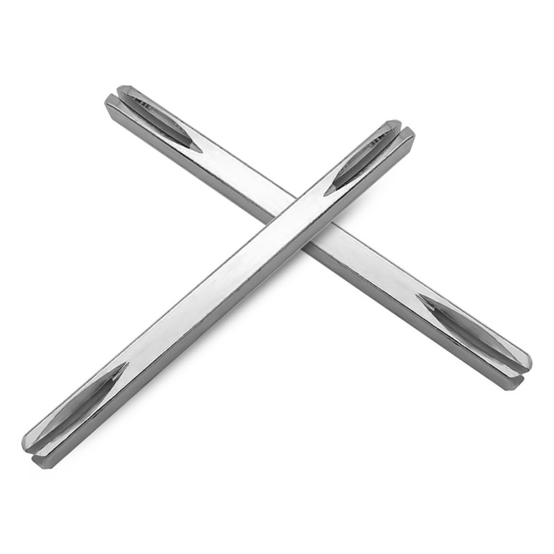 Silkwish 2 pieces square pin 8 mm x 120 mm