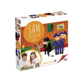 Cayro Villain Sam - Board Game - Looking for the Thief - Police Game - Strategy - Children and Adults