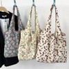 [H+ Mall] Soft Garden Corduroy Eco Bag Canvas Fabric Bag