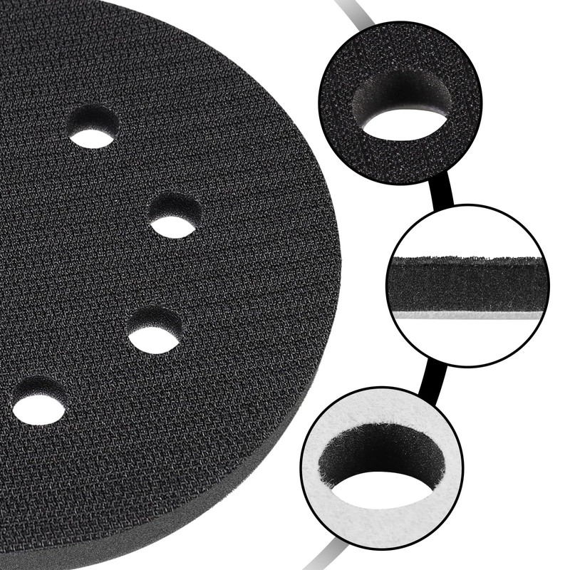 STEBRUAM Pack of 2 6 Inch Soft Sponge Interface Pad