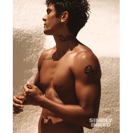 Simply Inked Tribal semi Permanent Tattoo Designs, Designer Semi Permanent Tattoo for Girls, Boys, Men, Women (Tribal Dragon)