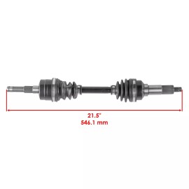 Caltric Front Left Complete CV Joint Axle for Yamaha Kodiak 450 YFM450FA 4X4 2003-2006