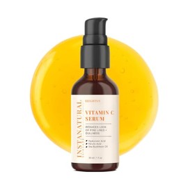 InstaNatural Vitamin C Serum for Face - Best Pure Vitamin C  Hyaluronic Acid Anti-Aging Liquid Facial Serum - With Organic Argan  Rosehip Oil,...     