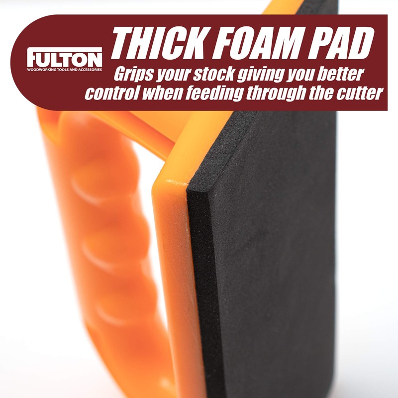 Safety Push Block 2 Pack, Safety Orange Color for High