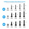 FullFun 510PCS M3 M4 M5 Hex Socket Head Cap Screw