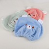 VOCOSTE Hair Drying Towel, Towel Cap, Super Absorbent, Quick Drying,