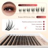 Pestañas Extensions Kit 144 Piezas H03 Curvatura D 8-18 Mm