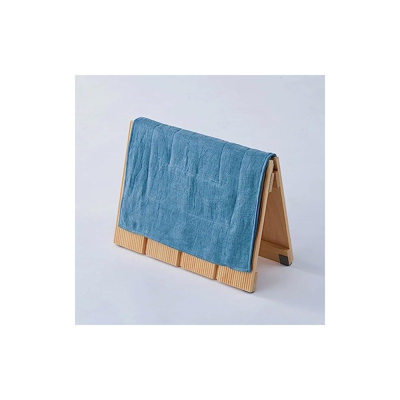 IPPINKA Japanese Hinoki Cypress Foldable Wooden Bath Mat - 22