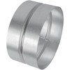 Vent Systems 6'' Inch Galvanized Steel Duct Connector - Round