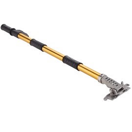 VEVOR Flat Box Handle, 40-64 in Adjustable Length, Drywall Flat Finishing Extension Handle, with Anodized Aluminum Construction, 360° Unrestricted Painting, Non-Slip Grip, for Wallboard, Plasterboard