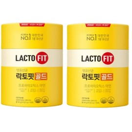 Lactopit Chong Kun Dang Health Lactofit Live Lactobacillus Gold 120 sachets (2 packs) / 종근당건강 락토핏 생유산균 골드 120포 2통
