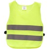 BLUE PANDA High Vis Reflective Vest for Children, Neon Yellow