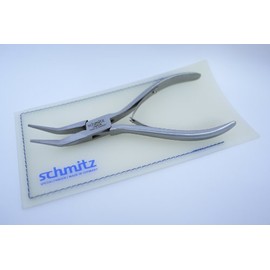 Stainless Steel Curved Needle Nose Pliers 145 mm, Long Jaws with No, 4413 FP 00RF