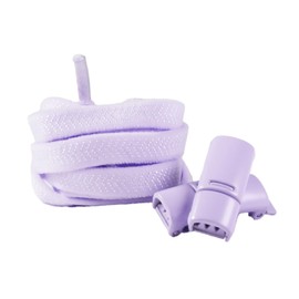 Schnürfuchs Premium Elastic Shoelaces without Tying - Magnetic Shoelaces Rubber Shoelaces Quick Release - Quick Lacing System Shoelaces - Elastic, lilac, 100