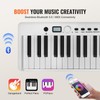 88 Key Folding Keyboard Piano Portable Foldable Piano Bluetooth MIDI