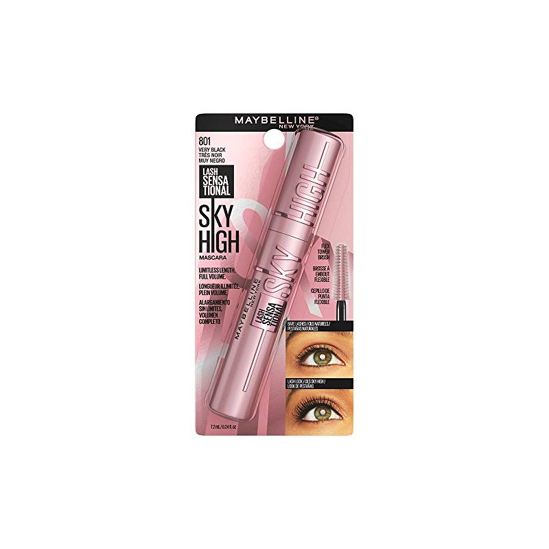 Maybelline Mascara Sky High Cosmic Black Lavable Mascara lash sensational