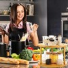 Bamboo Lazy Susan Organizer, 2-Tier Kitchen Rotating Spice Rack for