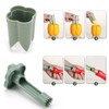 4 PCS Pepper Corer, Upgrade 2 in 1 Pepper Seed
