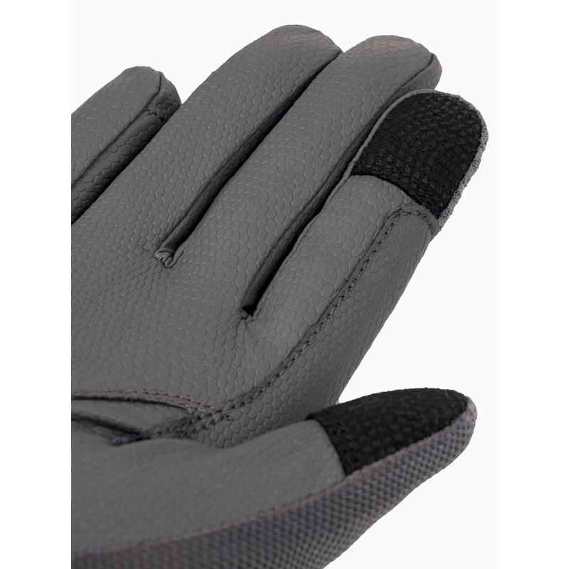 LeMieux Unisex 3D Mesh Riding Gloves in Grey - Lightweight