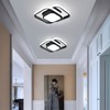 CANEOE Small Ceiling Light Modern LED Acrylic Square Ceiling Lamp