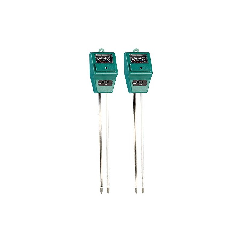 Royal Gardineer Plant Sensor: Set of 2 3-in-1 Combination Soil