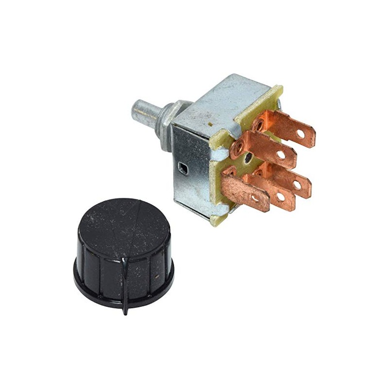Rotary AC AIR Conditioning 3 Speed Blower Switch for Universal