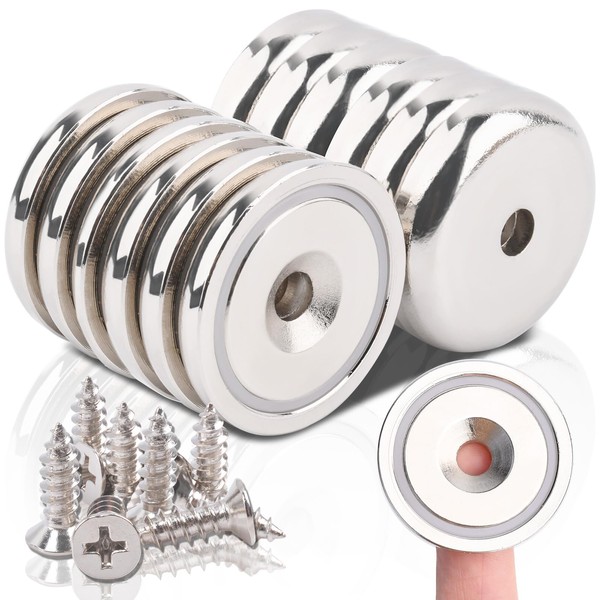 MIN CI 12 Pack Magnets Strong 100lbs Pulling Force 36mm