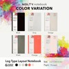 NOLTY Notebook, A5 Log Type, 3.5mm Grid, 176 Pages, Made
