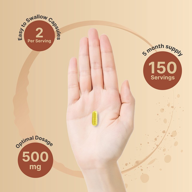 NatureBell Quercetin 500mg Per Serving, 300 Capsules | Ultra Strength