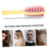 Healeved Scalp Massager Shampoo Brush Long Handled Bath Brush for