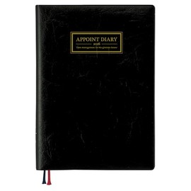 Daigo Notebook 2026, A5 Daily Planner, 4 Day Option, Black, E1168, Starts from March 2026
