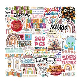 Teacher Gifts Teacher Appreciation Gifts in Bulk 200 PCS Teachers Stickers for Journaling Gift for Teachers Appreciation Gift Ideas Classroom Stickers Back to School Stuff Graduation