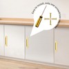 2 Pack Barn Door Handles, 6 Inch Flush Door Pull,