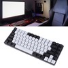 Gaming Keyboard Type C 84 Keys RGB Backlit Ergonomically Curved