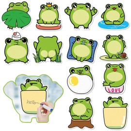 Yistoi Cute Children's Sticky Notes Animals 12 Styles Sticky Notes Funny Memory Notes Sticky Notes Background Decorations Suitable for Students, Households and Offices